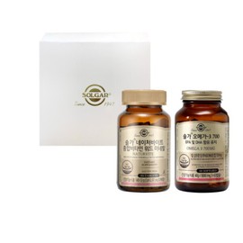Solga Comprehensive Health Set (Nature Bite 90 tablets + Omega 3 60 capsules) / 솔가 종합건강 세트(네이처바이트 90정+오메가3 60캡슐)
