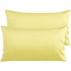 NTBAY 2 Pack 500 Thread Count 100% Egyptian Cotton Pillowcases,