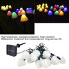 Mushroom Shaped Solar Light String Waterproof Dustproof Landscape Light with