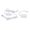 4pcs LED Display Spot Lights 5V Dimmable USB Mini Spotlight