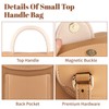 Women's Top-Handle Handbags,Top Handle Bag,Designer Bags for Women,Luxury Handbags,Mini Faux