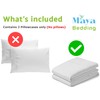 Maya Bedding Standard Size Pillowcase Set – Royale Blue, 400