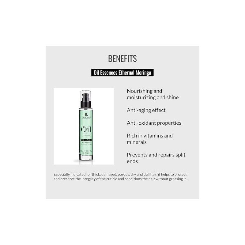 Lendan LD Oil Essences E.Moringa Hair Oil - 100 ml