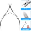 12 Pcs Professional Cuticle Trimmer, Stainless Steel Cuticle Nippers Professional