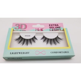3D False Eyelashes - Faux Mink Lash (SHOOK) 100% handmade