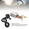 Electric Bike Controller Thumb Throttle Set 24V 500W Electric Bicycle