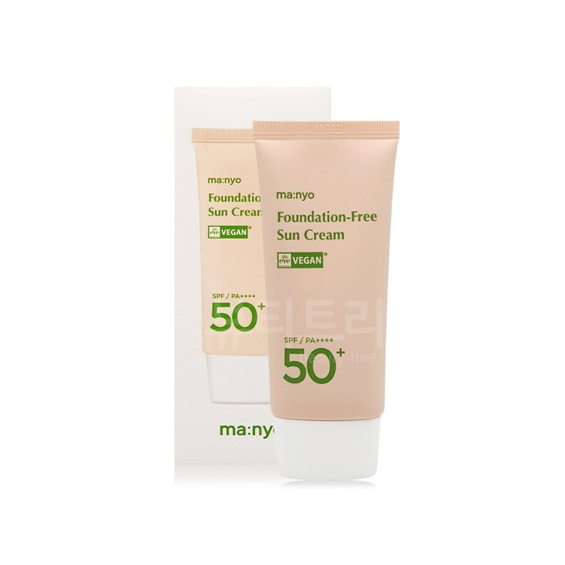 Manyo Factory Foundation Free Sun Cream 50ml / 마녀공장 파데