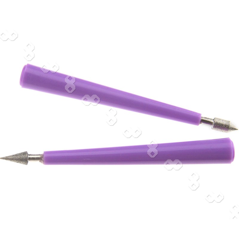 YINETTECH A Set of 4 Diamond Tips Pearl Reamer Beading