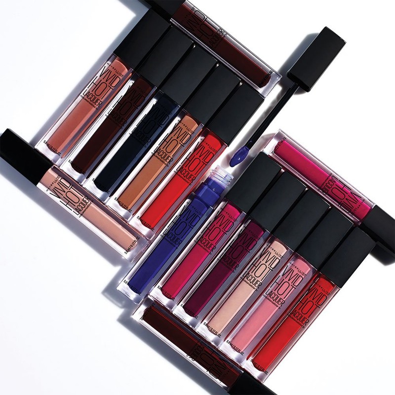 MAYBELLINE - Color Sensational Vivid Hot Lacquer Lip Gloss Sassy