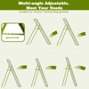 Nandae Adjustable Volleyball Rebounder Net 7x4 FT, Steel Frame &