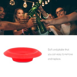 Bottle Gasket Replacement,Bottle Replacement,Silicone Gasket, 25Pcs Silicone Rubber Gaskets Washer, Red Silicone Gaskets for Swing Flip Top Bottle Home Brew Beer Bottle Seals