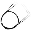 HDBUBALUS Motorcycle Throttle Cable Fit for Harley Sportster Iron XL