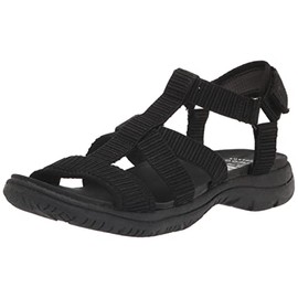 Dr. Scholl's Womens Adalia Sport Sandal Black Fabric 6 M