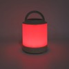 Solar Camping Lantern PP ABS Warm Light RGB Portable Hanging