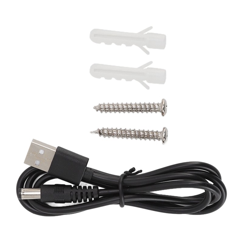 Solar Security Alarm Siren with Remote Control USB Cable Yard