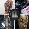 ATOMUS Tattoo Ink Cups With Base 300Pcs Pigment Cups Medium
