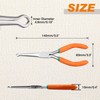 SPEEDWOX 5.5 Inch Hose Grip Pliers - Ring Nose Pliers,