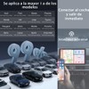 Genérico Adaptador 2en1 CarPlay Inalámbrico y Android Auto Inalámbrico, para