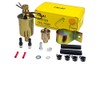Universal 2.5-4.5 PSI 12V High Performance free Flow In Line External Electric Fuel Pump With Complete Installation Kit E8016S SP8016