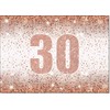 doodlecards 30th Birthday Party Invitations Rose Gold 20 Ready to