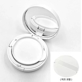 여행용 외출용 쿠션 팩트 리필용 케이스 휴대용 퍼프 팩트용기 Travel Portable Cushion Pact Refill Case with Puff