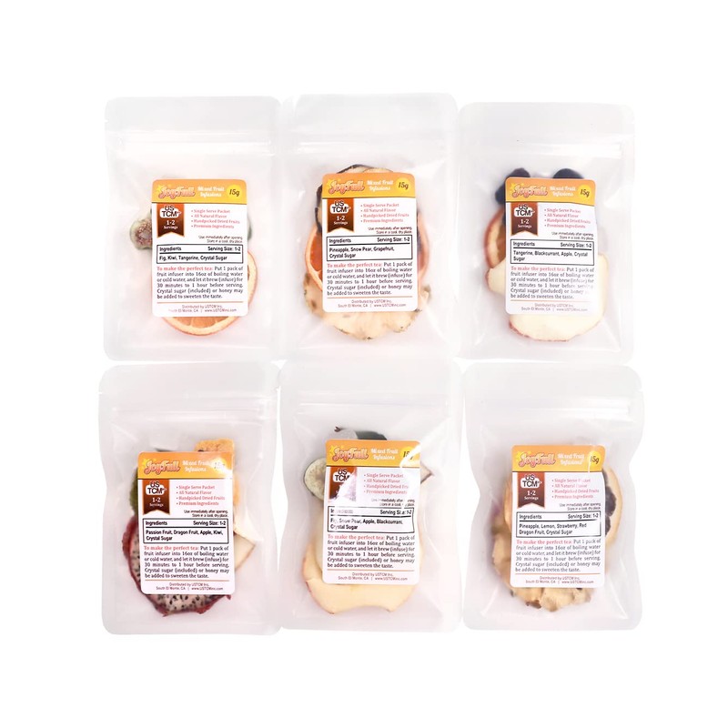 USTCM JoyFull Mixed Fruit Infusions Fruit Tea Single Pack All