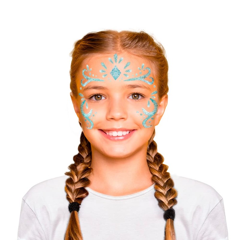 Metallic Glitter Gel Alpine Fiesta Blue Format Pack of 6