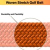 East/18 Perfect Fit Men's Woven Stretch Golf Belt with No-Hole