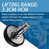 FUZIDDN 4-Pack 35mm Shaft Screw Up Car Lift Feet Pads
