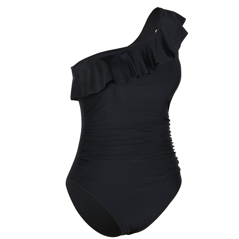 Mycoco Trajes de baño de una Pieza con Volantes y