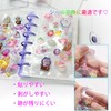 Sealing Notebook, Plastan, Transparent, A7 Binder, 6 Holes, [20 Refills]
