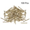 sourcing map Small Tiny Brass Nails 1.2x15mm for DIY Decorative