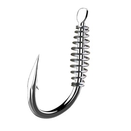 Dyxssm Fishing Spring Hook Circle Octopus Fishing Hooks (Type-2, 6# (40pcs))