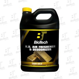 BioTech Air Freshener Dark Gold Scent-Total Release Odor Eliminator 128 oz (2 Gallons)