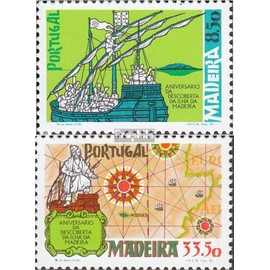 Portugal - Madeira 71-72 (Complete.Issue.) unmounted Mint/Never hinged ** MNH 1981 Discovery The Island Madeira (Stamps for Collectors)