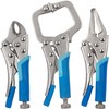 Hardys Hand Tools - 3pc Mini Locking Pliers Set -