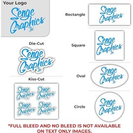 Customize Your Own Decals. Upload Your Photo, Text, Logo, or Image. UV & Fade Resistant, Dishwasher Safe, Vinyl w/Air Release Adhesive for Bubble Free Installation. Choose Quantity