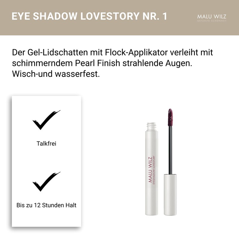 Malu Wilz Eyeshadow Lovestory No. 01 Violet Eye Catcher 3