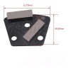 Pulidor de concreto Disco de almohadilla abrasiva de diamante trapezoidal