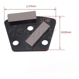 Pulidor de concreto Disco de almohadilla abrasiva de diamante trapezoidal de grano 30 tipo B para piso de concreto Disco Abrasivo De Diamante Trapezoidal Pulir Piso Concreto
