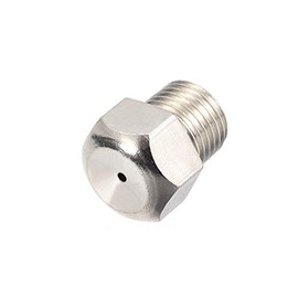 uxcell Mist Nozzle - 1/4BSPT 1.5mm Orifice Diameter Brass Fine Atomizing Spray Tip
