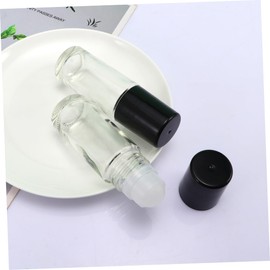 Baluue Essential Oil Roll Bottle Set 4pcs 30ml Empty Subpackaging Bottles for Essential Oils