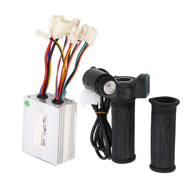 Bike Controller Power Display Throttle Grip Electric Bike Brushed Controller