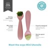 ezpz Mini Utensils (Fork & Spoon) - 100% BPA Free
