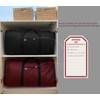 ITAVL 100L Large capacity Storage Bag,Sturdy 500D shiny material super