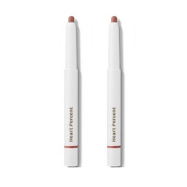 Heart Percent Lip Pencil Lasting Volume Stick 16 Brick Rose / 하트퍼센트 립펜슬 지속 볼륨 스틱 16 브릭로즈 X2개