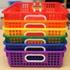 Really Good Stuff 6PK Plastic Desktop Paper Storage Basket for