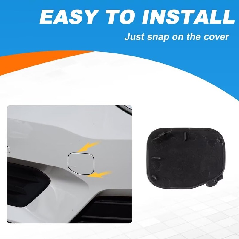 CZShiYue Car Front Bumper Tow Hook Cover Cap Towing Eye