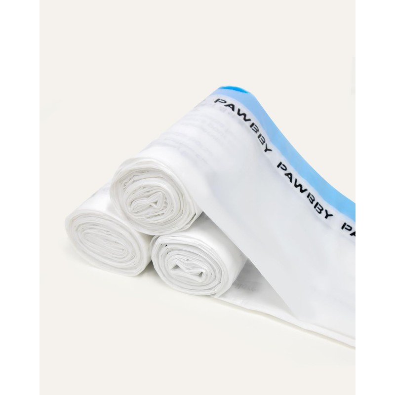 Cat Litter Box Liners Waste Bags-3 Roll Self Cleaning Cat