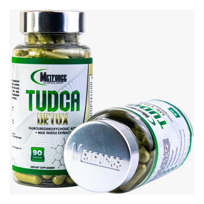 Tudca Desintoxicante Metforce 90 Cápsulas Wellness
